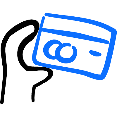 Credit Card Scan Icon from Freehand Duotone Set