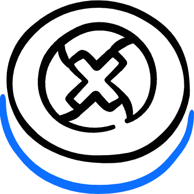 Crypto Currency 0x Icon from Freehand Duotone Set