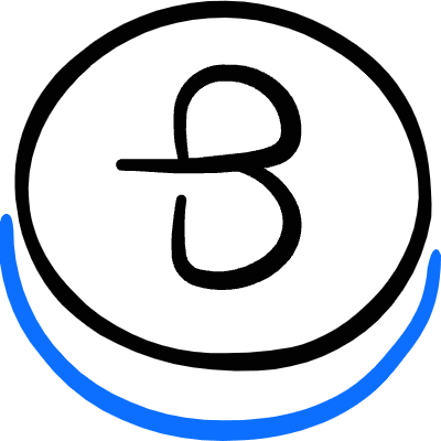 Crypto Currency Bitecoin Icon from Freehand Duotone Set
