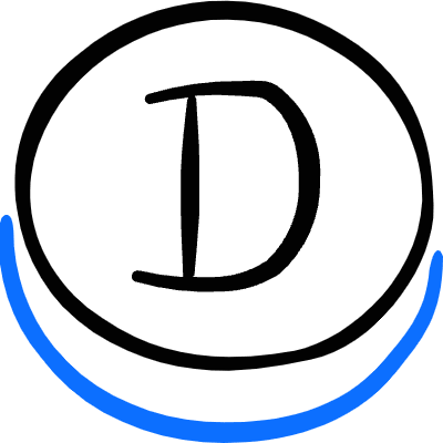 Crypto Currency Dogecoin Icon from Freehand Duotone Set