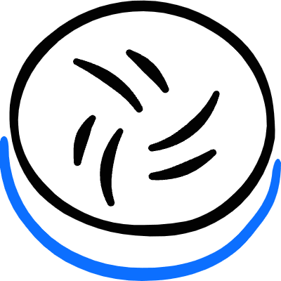 Crypto Currency Iota Icon from Freehand Duotone Set