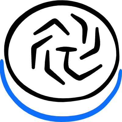 Crypto Currency Leo Icon from Freehand Duotone Set