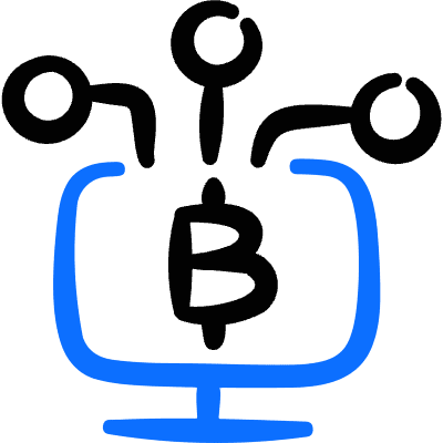 Crypto Mining Icon from Freehand Duotone Set