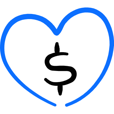 Donation Charity Donate Heart 2 Icon from Freehand Duotone Set