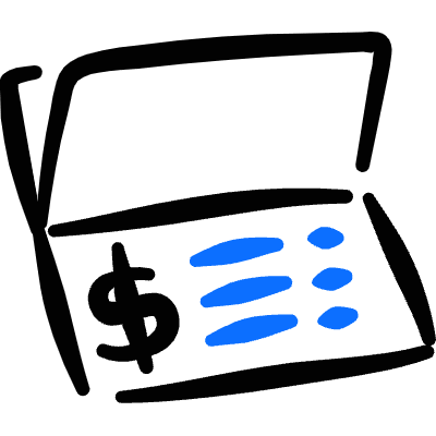 Saving Book Bank Account Icon from Freehand Duotone Set