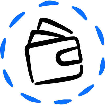 Modern Payment E Wallet Icon from Freehand Duotone Set
