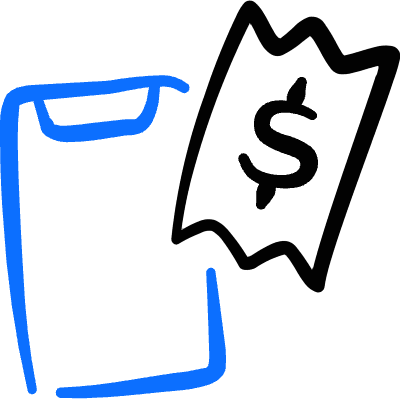 Modern Payment Smartphone Pay Dollar 1 Icon from Freehand Duotone Set