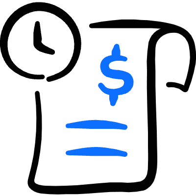 Modern Payment Transaction Icon from Freehand Duotone Set