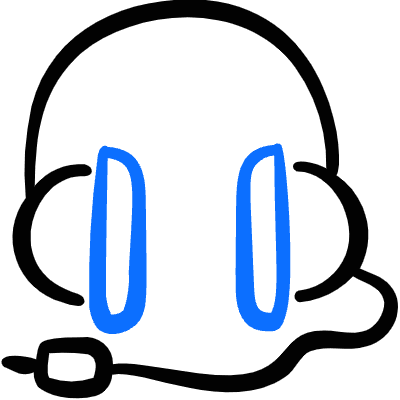 Headphones Cable Icon from Freehand Duotone Set