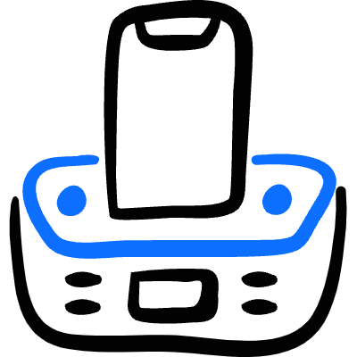 Digital Player Phone Speaker 1 Icon from Freehand Duotone Set