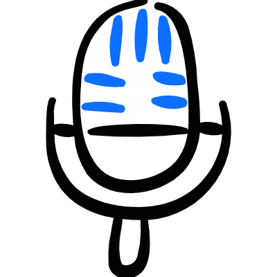 Microphone Podcast 2 Icon from Freehand Duotone Set