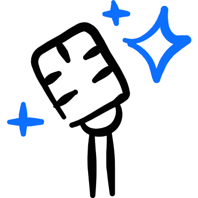 Microphone Stage Icon from Freehand Duotone Set