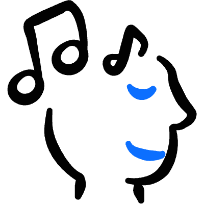 Music Genre Relax User Icon from Freehand Duotone Set