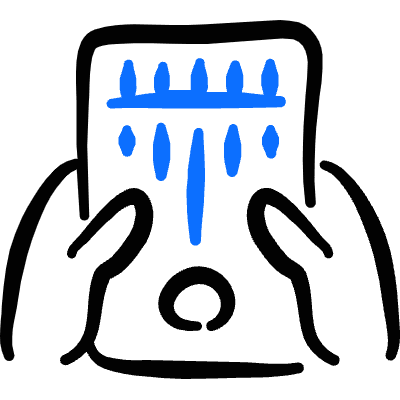 Instrument Kalimba Icon from Freehand Duotone Set