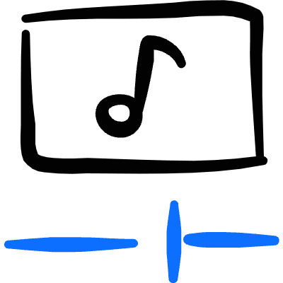 Music Player Slider Icon from Freehand Duotone Set