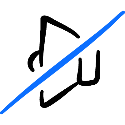 Volume Control Off Icon from Freehand Duotone Set