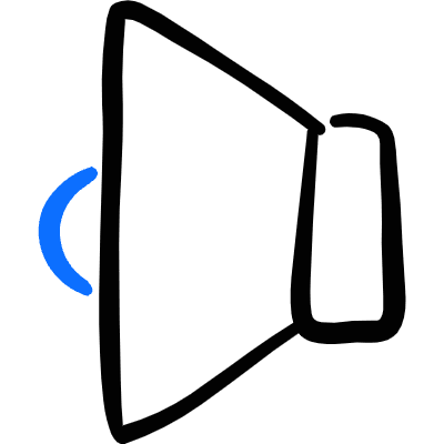 Volume Control Speaker 1 Icon from Freehand Duotone Set