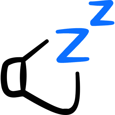 Volume Sleep Icon from Freehand Duotone Set