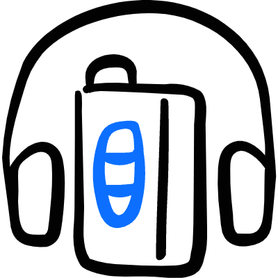 Walkman Heaphones 1 Icon from Freehand Duotone Set