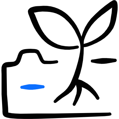 Aquascaping Plant Icon from Freehand Duotone Set