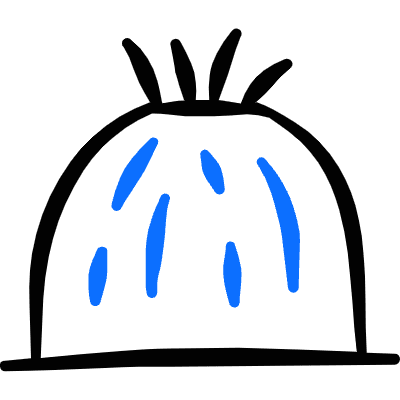 Farming Hay Stack Icon from Freehand Duotone Set