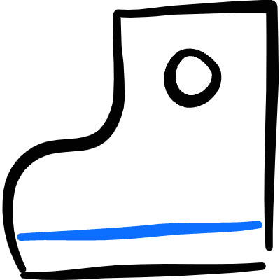 Gardening Boots Icon from Freehand Duotone Set