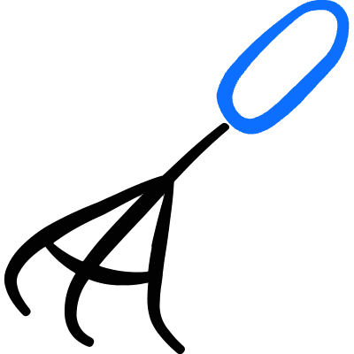 Gardening Digging Fork Icon from Freehand Duotone Set