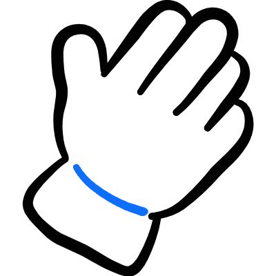 Gardening Glove Icon from Freehand Duotone Set