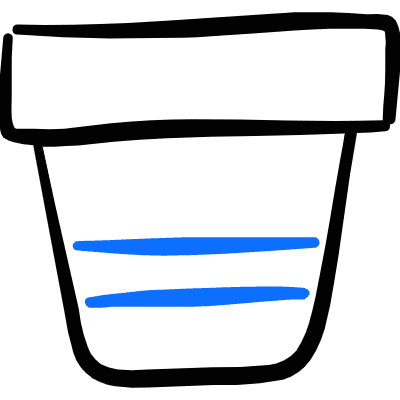 Gardening Pot Icon from Freehand Duotone Set