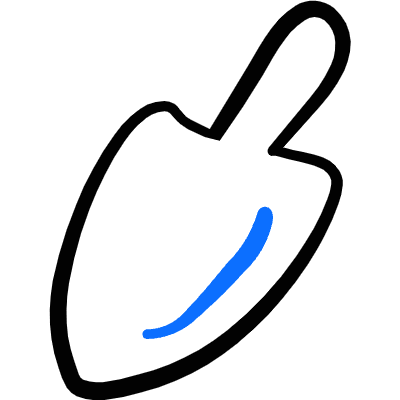 Gardening Tool Hand Plow 1 Icon from Freehand Duotone Set