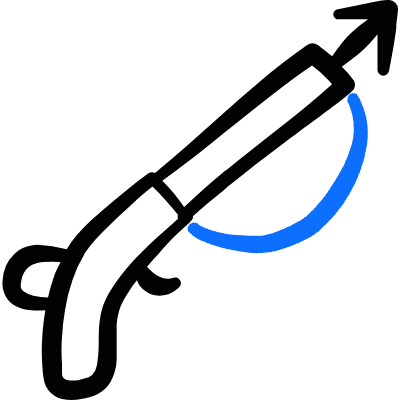 Diving Harpoon Gun Icon from Freehand Duotone Set