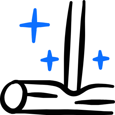 Outdoors Camp Fire Make Icon from Freehand Duotone Set