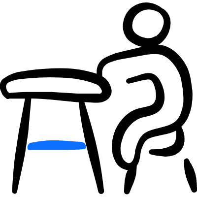 Outdoors Table Sit Icon from Freehand Duotone Set