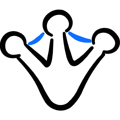 Amphibian Foot Webbing Icon from Freehand Duotone Set