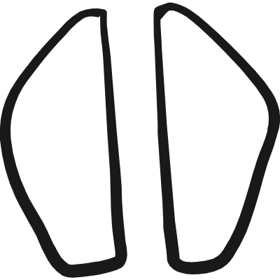 Animal Print Cow Icon from Freehand Duotone Set