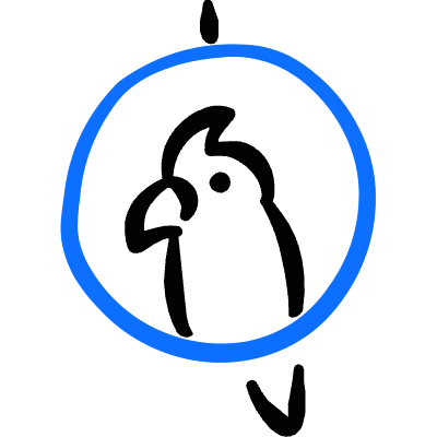 Bird Parrot 1 Icon from Freehand Duotone Set