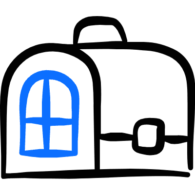 Cat Carrier 1 Icon from Freehand Duotone Set