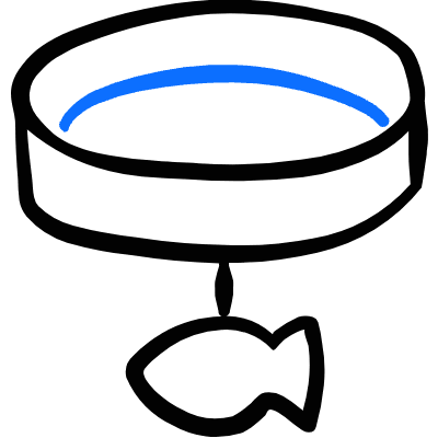 Cat Collar Icon from Freehand Duotone Set
