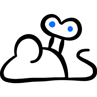 Cat Mouse Toy Icon from Freehand Duotone Set