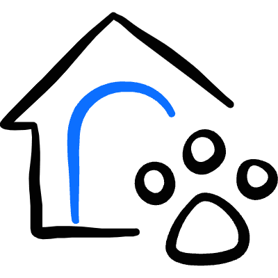 Dog House Icon from Freehand Duotone Set