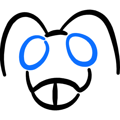 Insect Ant Head 1 Icon from Freehand Duotone Set