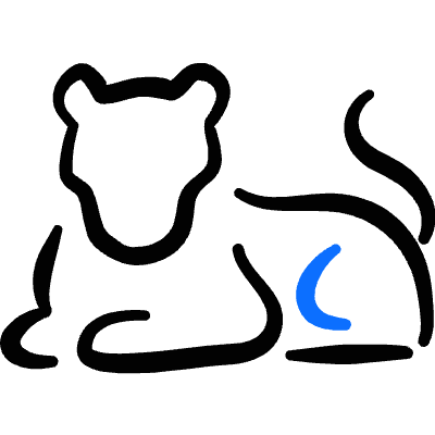 Lioness Body Rest Icon from Freehand Duotone Set