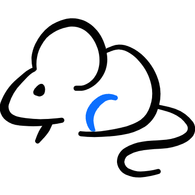 Mouse Body 1 Icon from Freehand Duotone Set