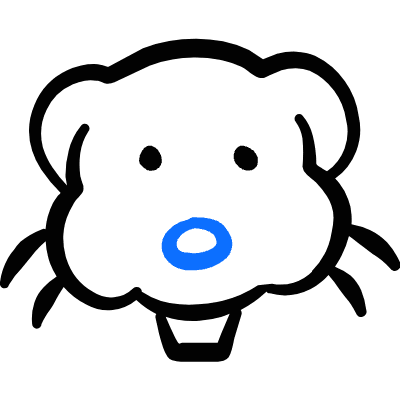 Mouse Hamster Icon from Freehand Duotone Set