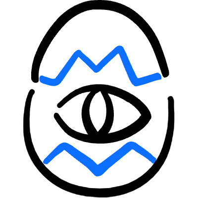 Pre Historic Animal Dinosaur Egg Icon from Freehand Duotone Set