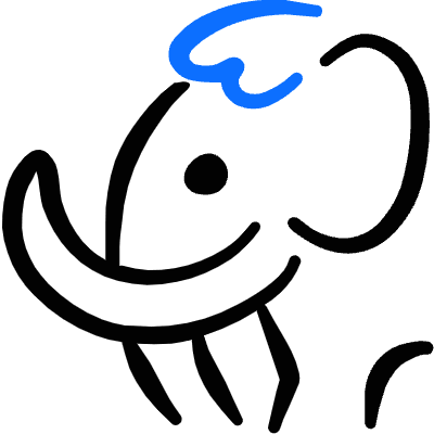 Pre Historic Animal Mammoth 1 Icon from Freehand Duotone Set