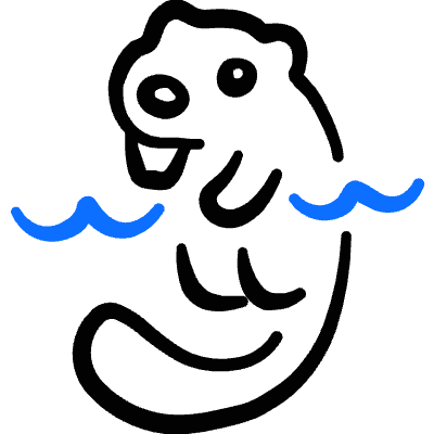 Rodent Beaver Water Icon from Freehand Duotone Set