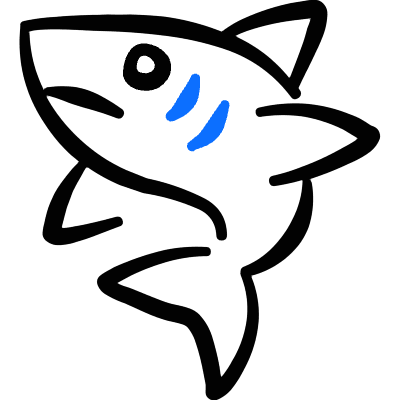 Shark 1 Icon from Freehand Duotone Set