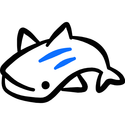 Shark Whaleshark Icon from Freehand Duotone Set