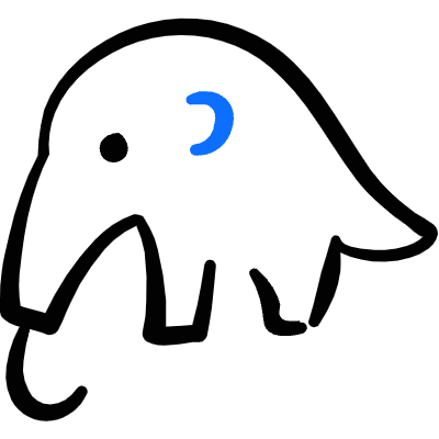 Various Mammals Anteater Icon from Freehand Duotone Set